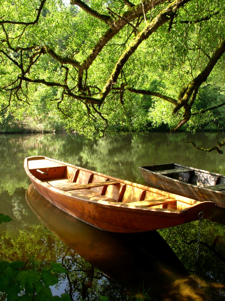 Lake rowing boat vacations