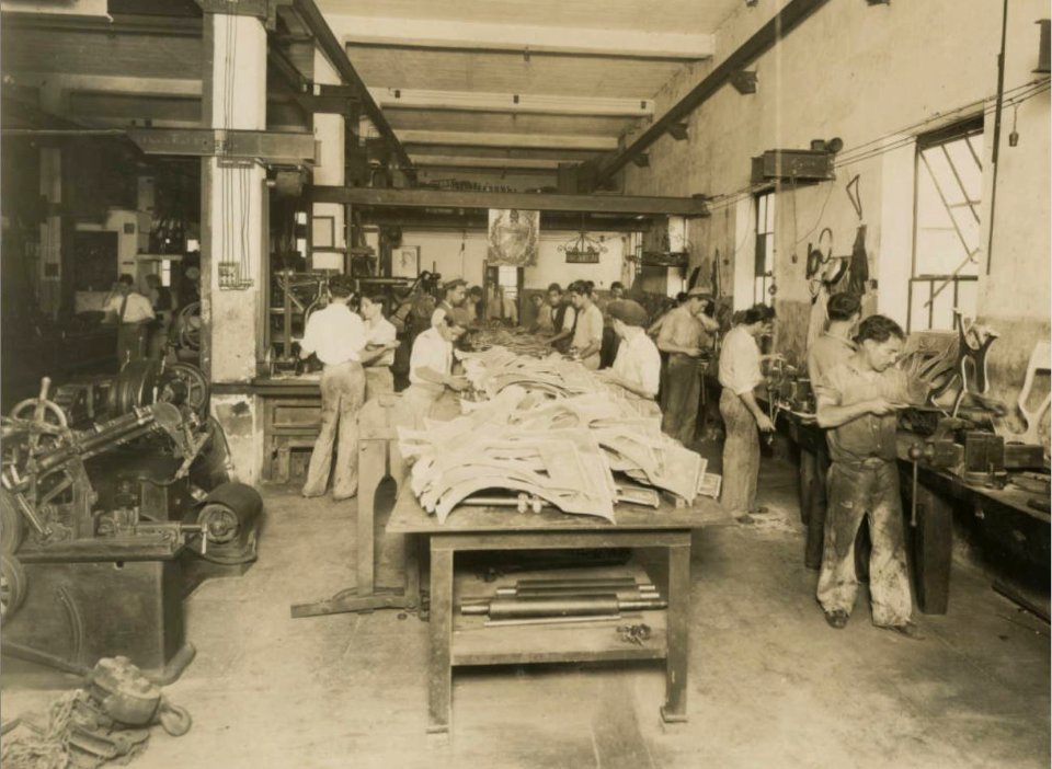 Factory scenes from Industrias Unidas de Cuba in Havana, Cuba