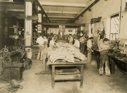 Factory scenes from Industrias Unidas de Cuba in Havana, Cuba