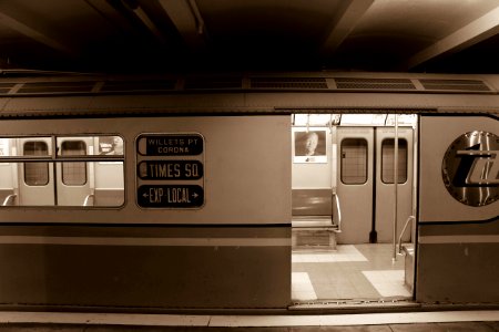 New York subway train