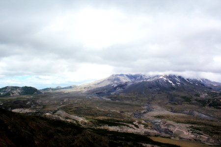 Volcanic area of Mount St. Helens photo