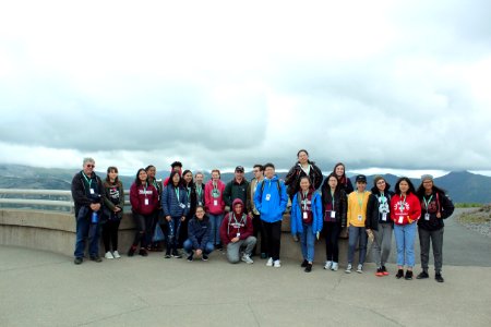 ICYI 2019 in front of the volcanic area of Mount St. Helens photo