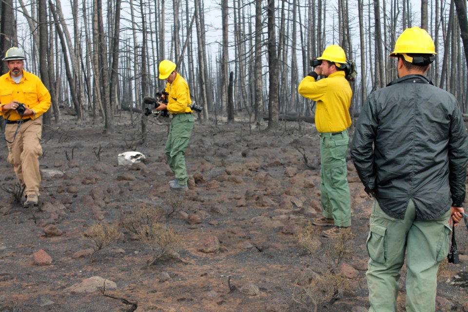 Prescribed burn at Manning Creek