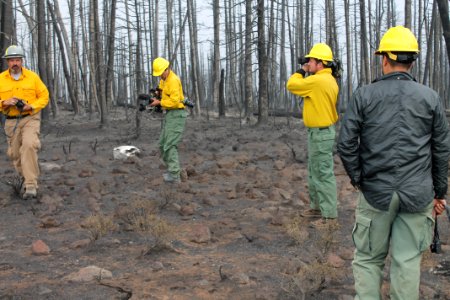 Prescribed burn at Manning Creek