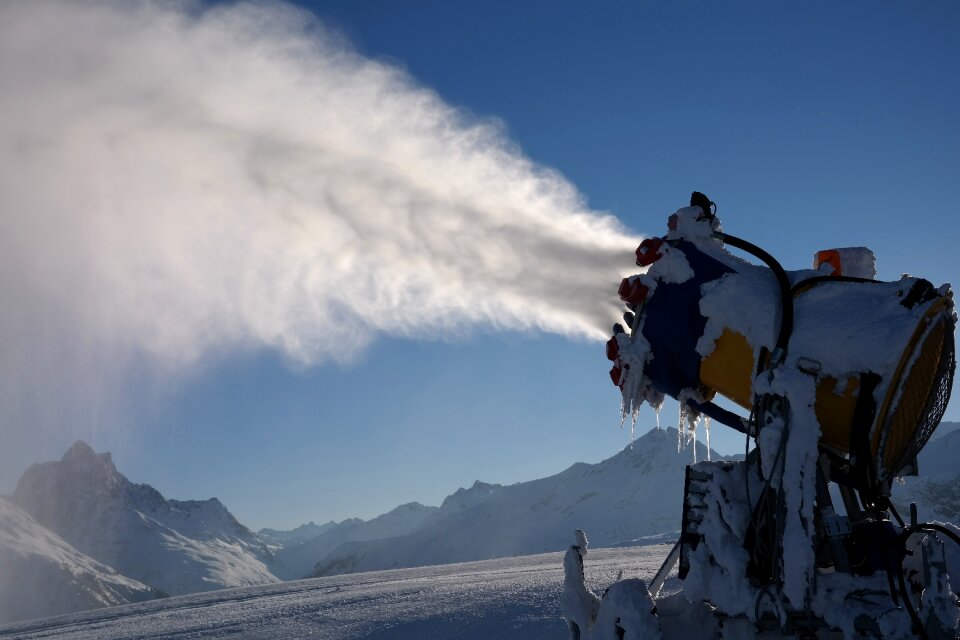 Snow snow making system snow guns