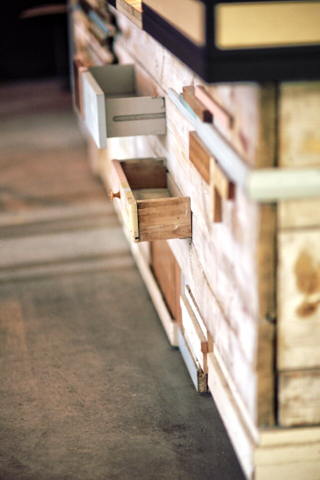 Furniture vintage drawer