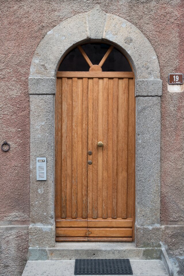 House entrance front door input range