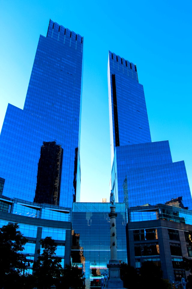 Skyscrapers at Duke Ellington Circle
