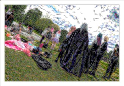 Londres - shooting Hyde park - London (fractales)