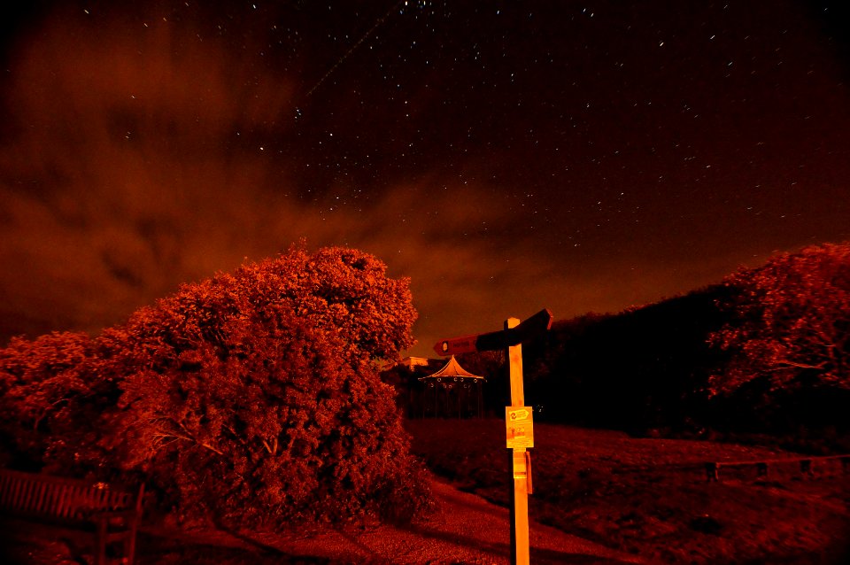 waiting for the moon