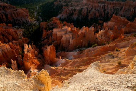 Glowing Hoodoos