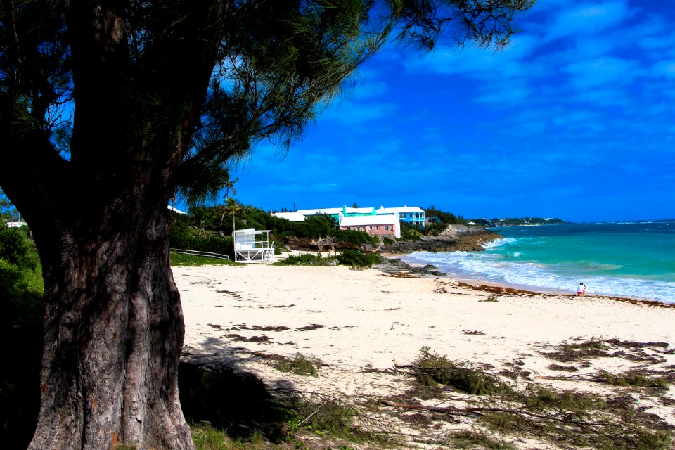 A beach on Bermuda