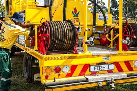 Hose extinguisher firefighting