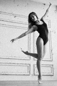 Carelessness aerial gymnasts art