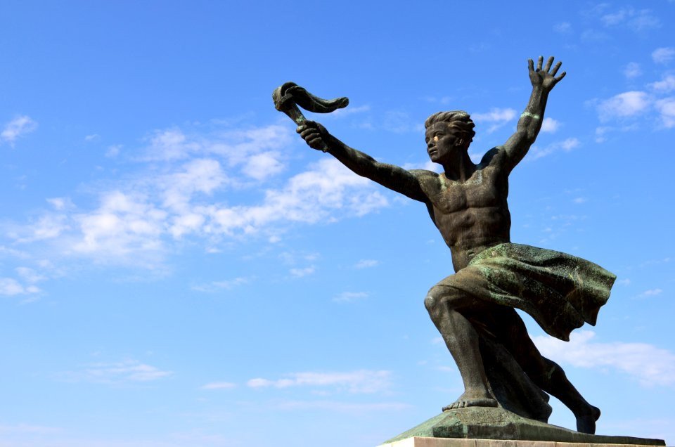 Liberty Monument, by Judith Katz, Citadella Park, Budapest, Hungary