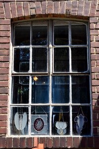 Old window facade old