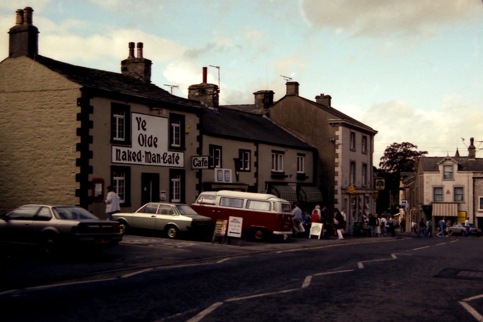 Ye Olde Naked Man Cafe, Settle Yorkshire Late 1980s