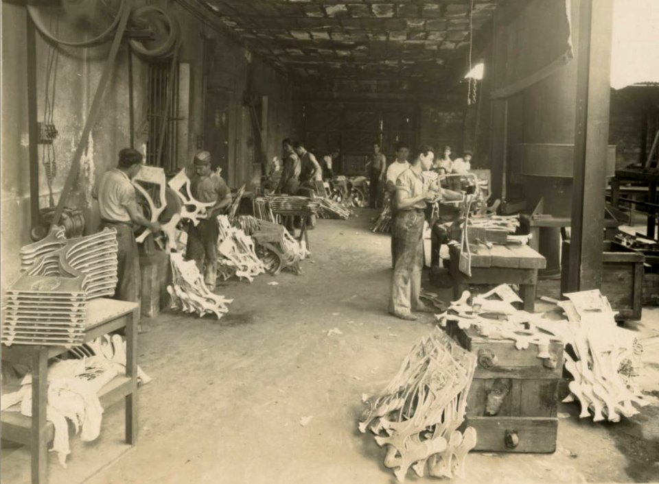 Factory scenes from Industrias Unidas de Cuba in Havana, Cuba photo