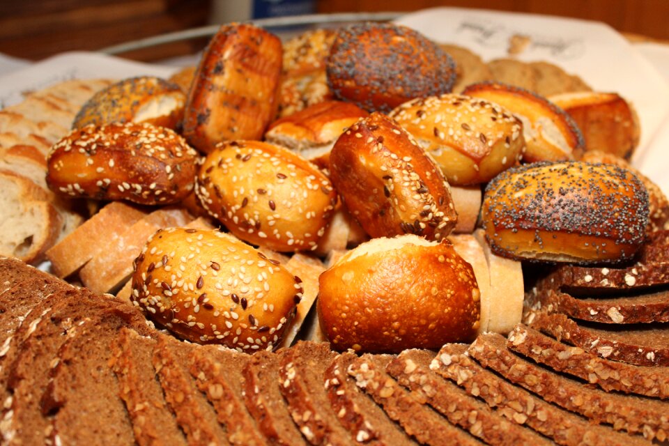 Bread brown bread disc