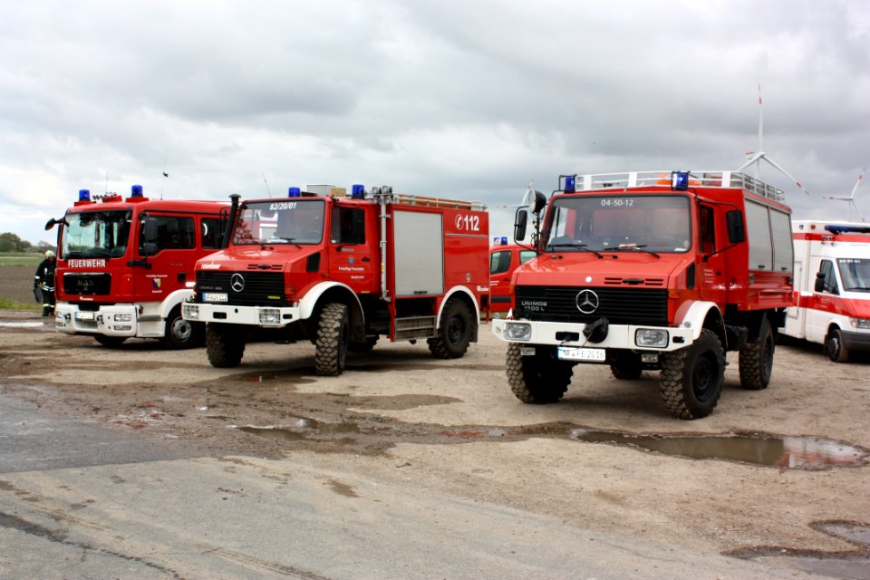 Unimog by the Fire