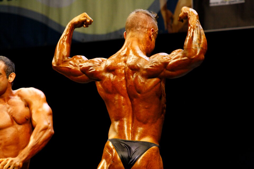 Bodybuilding fitness model