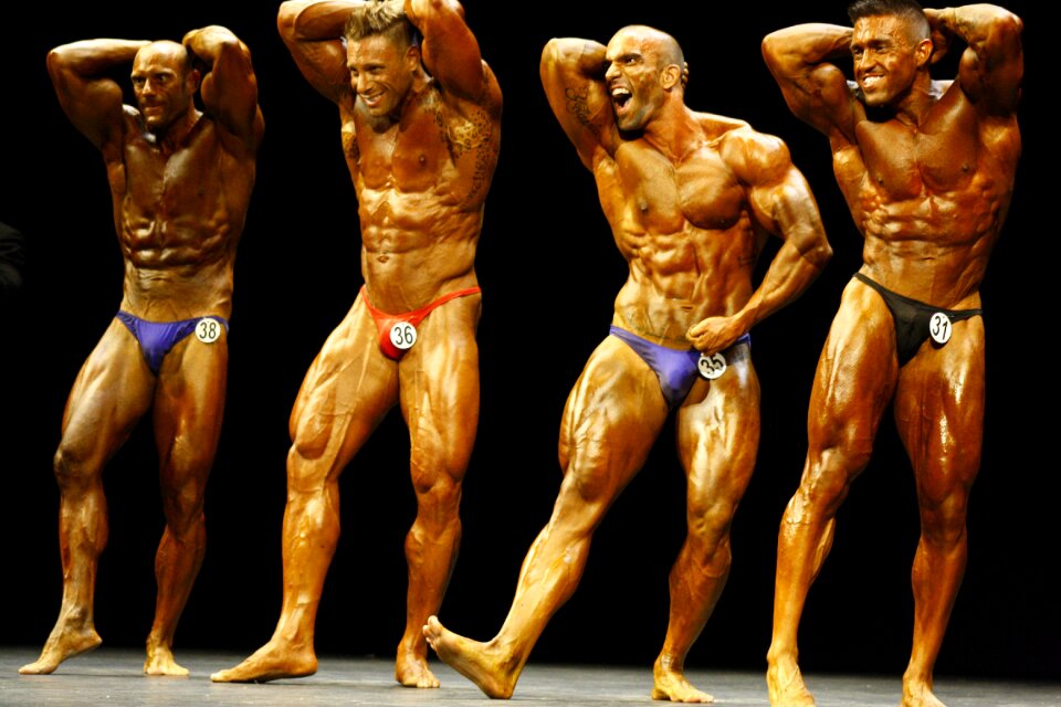 Bodybuilding fitness model