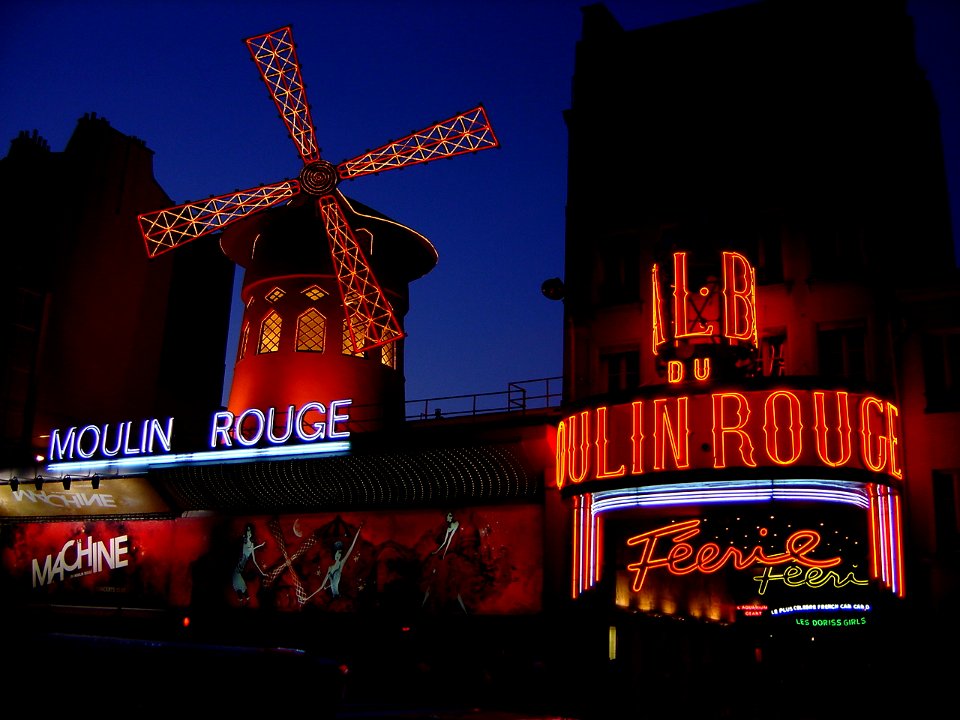Moulin Rouge, Paris, France