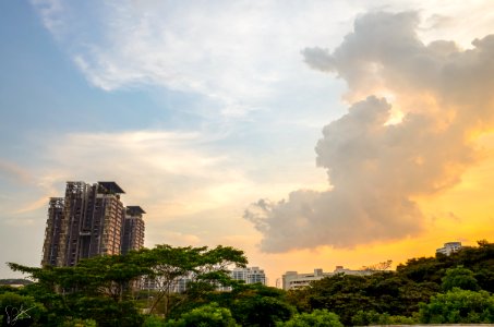 Sunset at UTown
