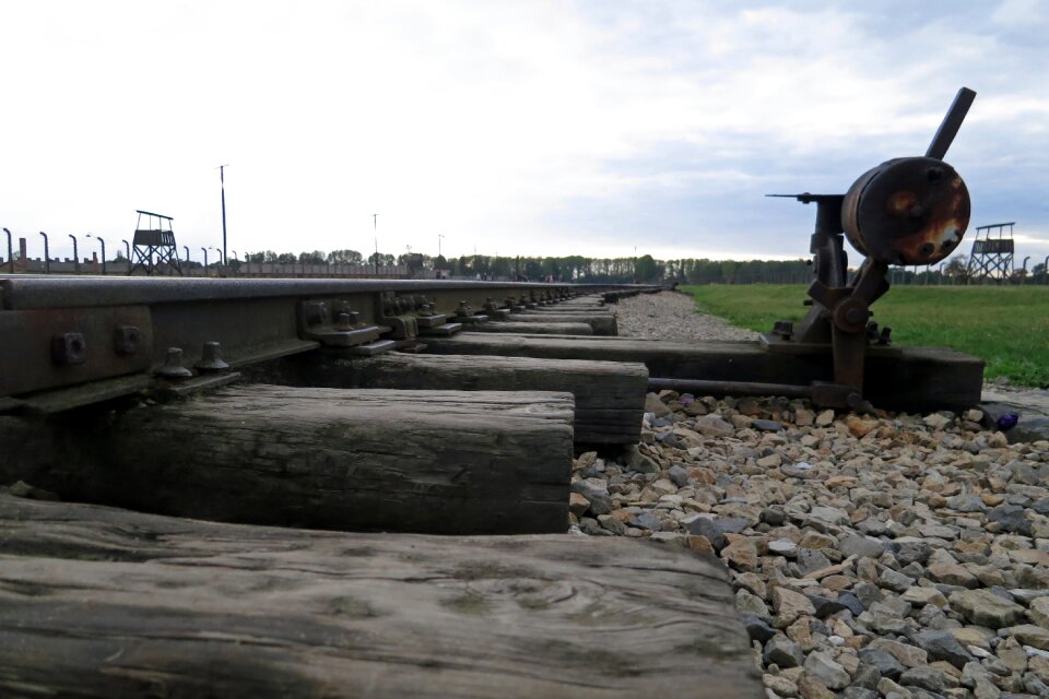 Camp tracks train photo