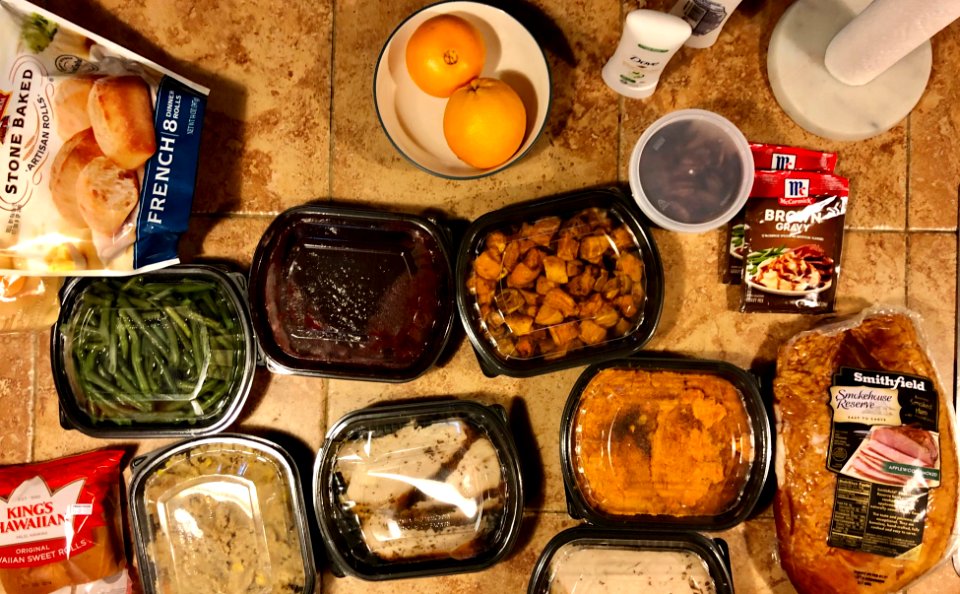 20201126 Thanksgiving meal