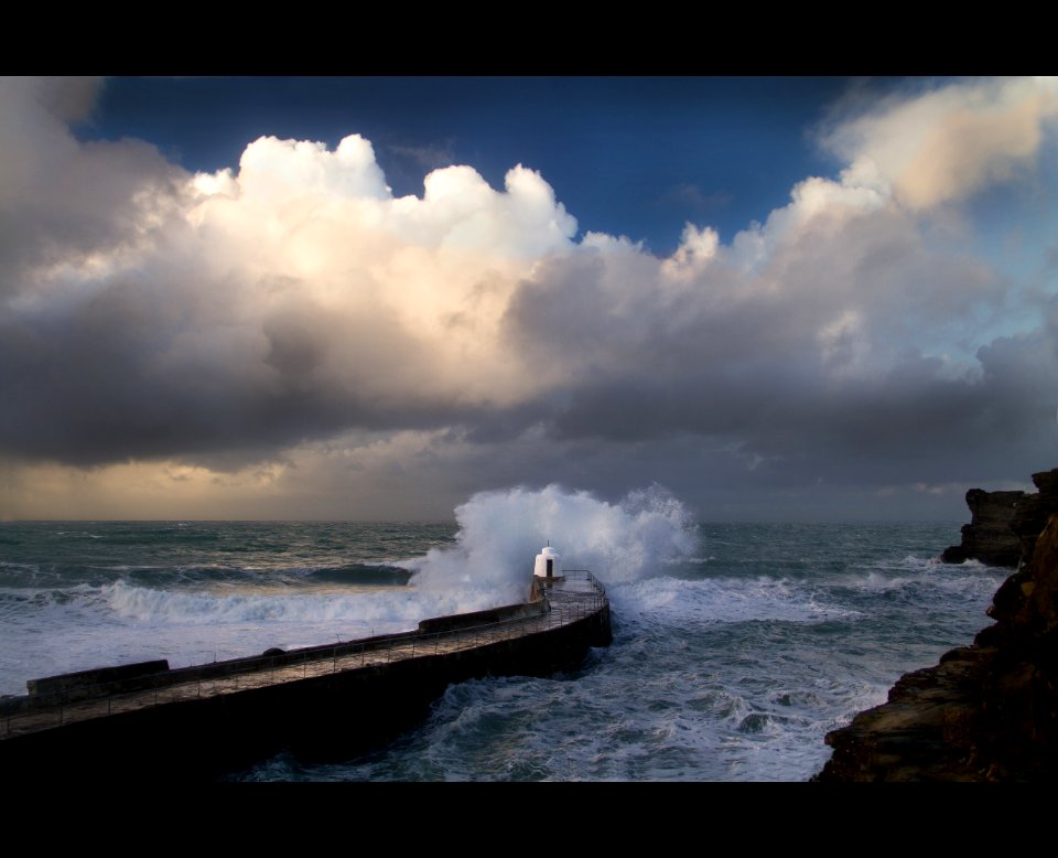 Stormy at Portreath