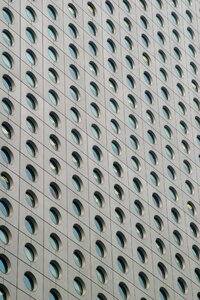 Modern architecture building
