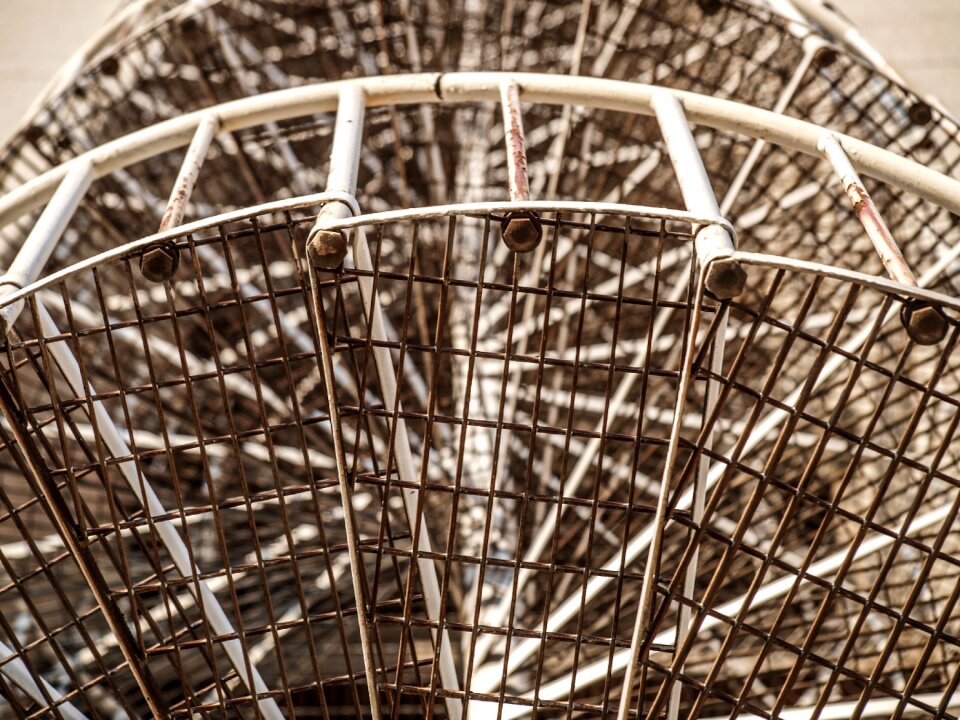 Trist spiral staircase fire escape