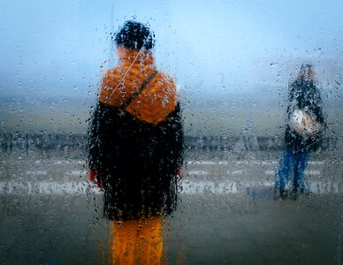Through window drop