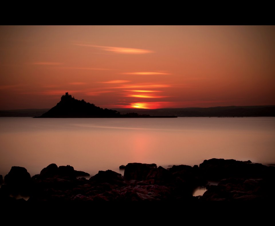 Millpond at St Michaels Mount