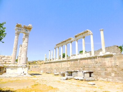 Ruins turkey famous photo