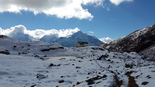 South tyrol alpine gebrige photo