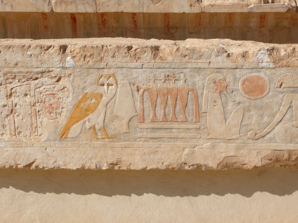 Temple owl hatshepsut temple