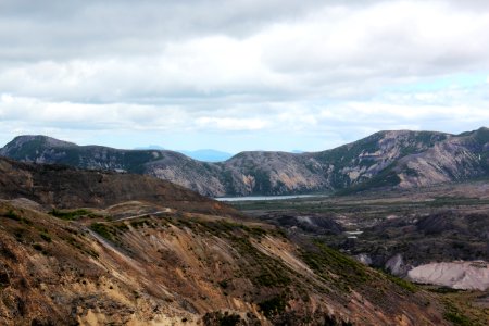 Volcanic area of Mount St. Helens