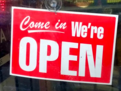 open sign 3