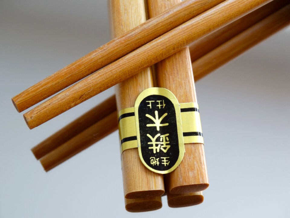 Essstäbe bars wooden sticks