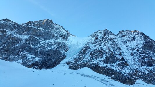 South tyrol alpine north wall photo