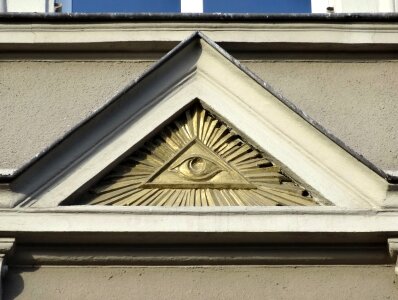 Illuminati facade architecture