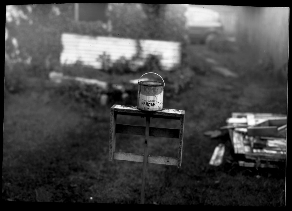 Test Photo taken with Box Camera for 5x4-inch Paper
