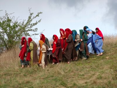 People costumes historic