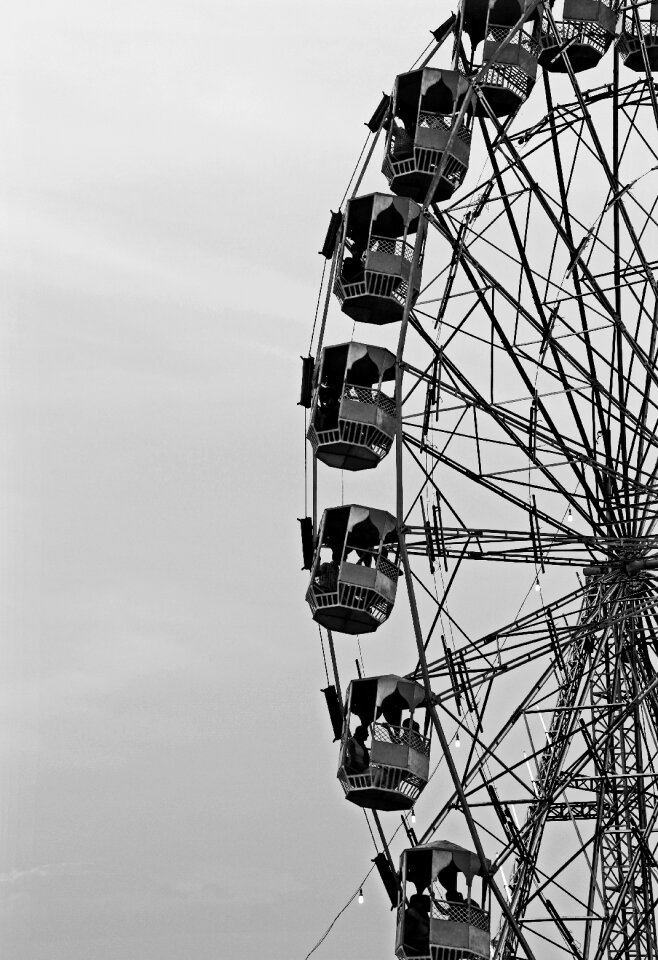 Black amusement carnival