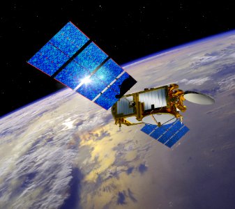 Jason-3 Satellite Rendering