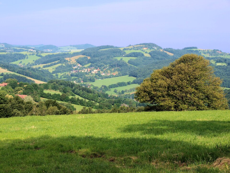 Countryside fields nature