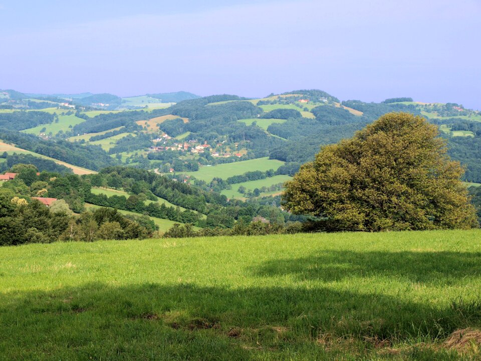 Countryside fields nature photo