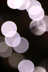 Bokeh lens out of focus